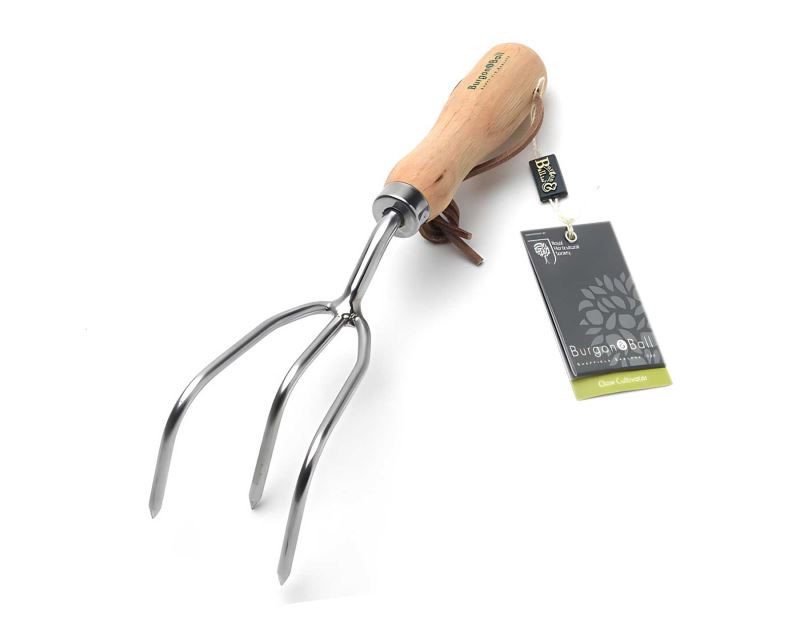 Claw Cultivator - part of the Burgon and Ball range of Stainless RHS Endorsed Hand Tools