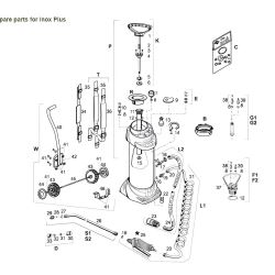 Spare parts for Mesto sprayers - INOX PLUS