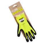 Fluorescent Garden Gloves - Yellow 