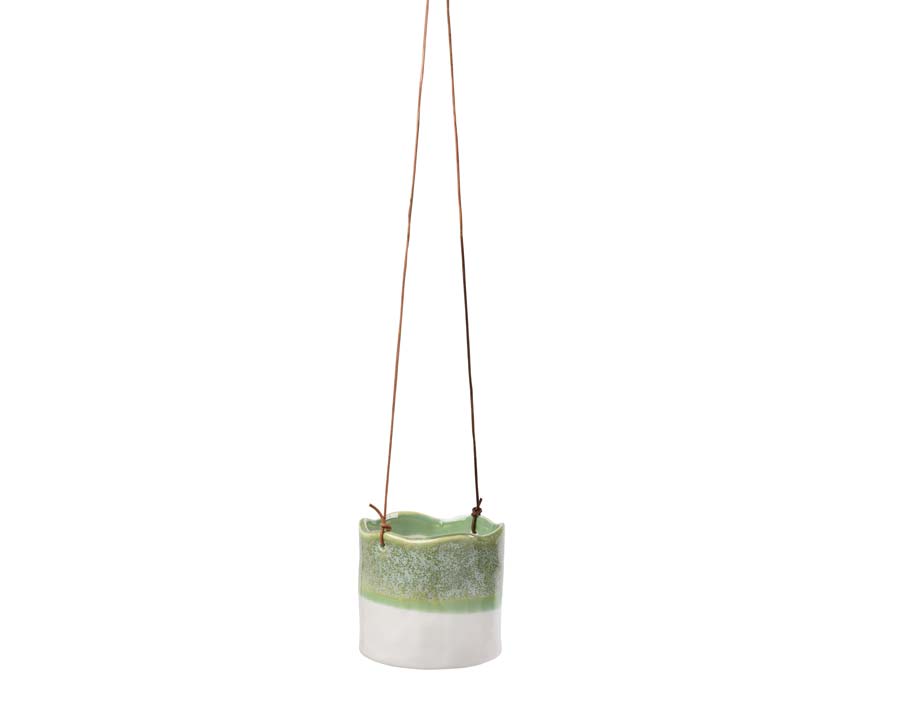 New range of hanging pots from Burgon and Ball - this is Wave