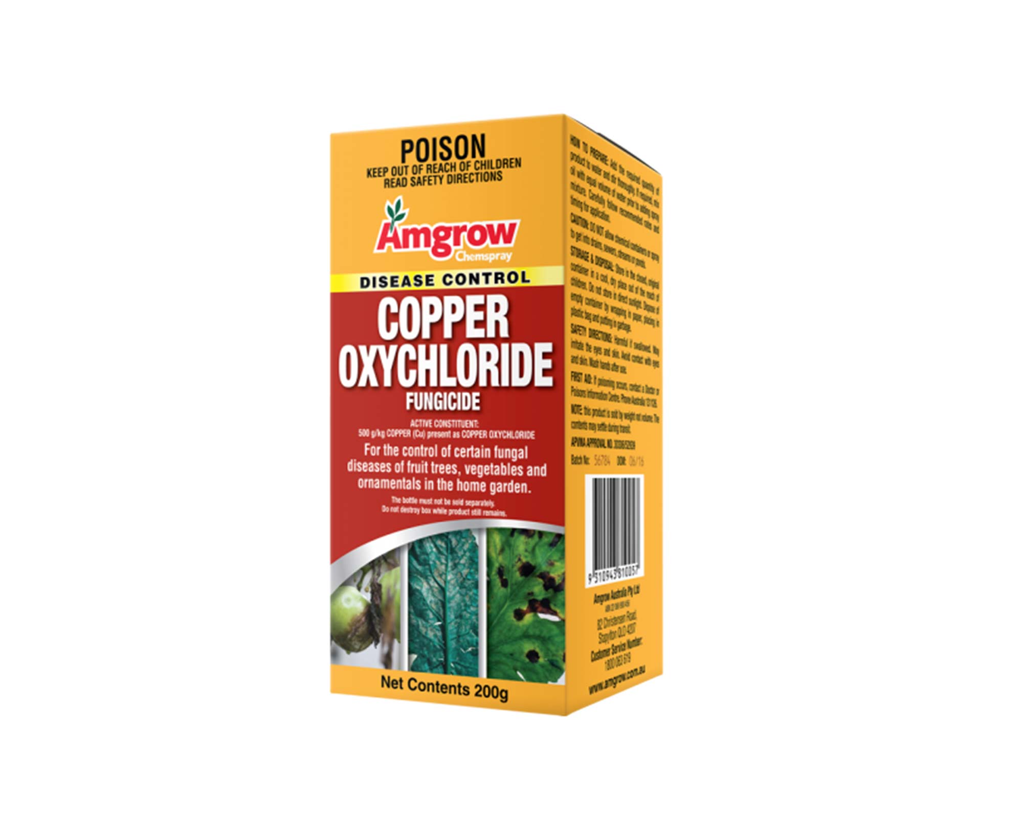 Copper oxychloride fungicide - Amgrow