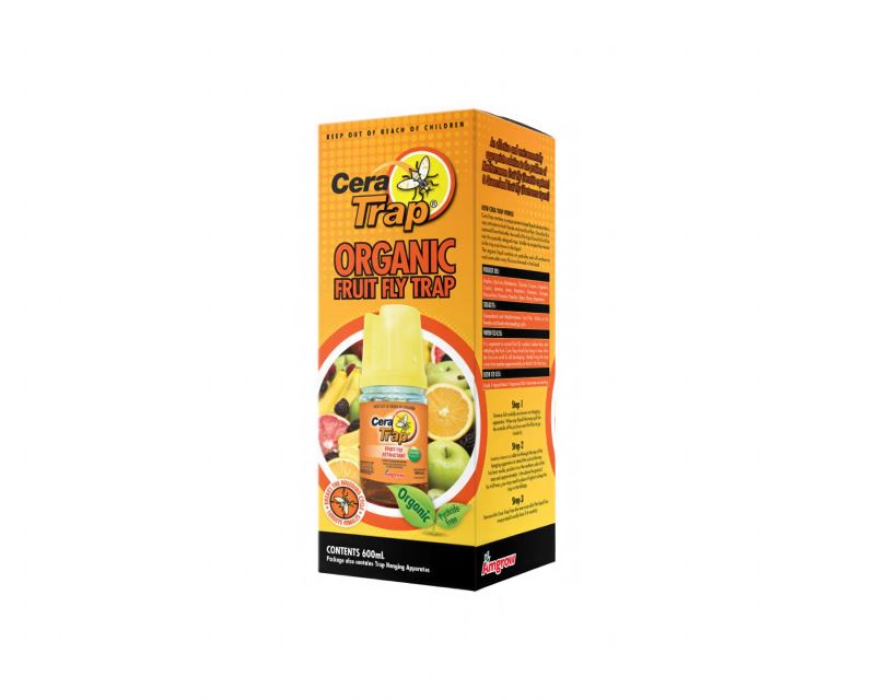 Cera Trap Organic Fruit Fly Trap - Amgrow