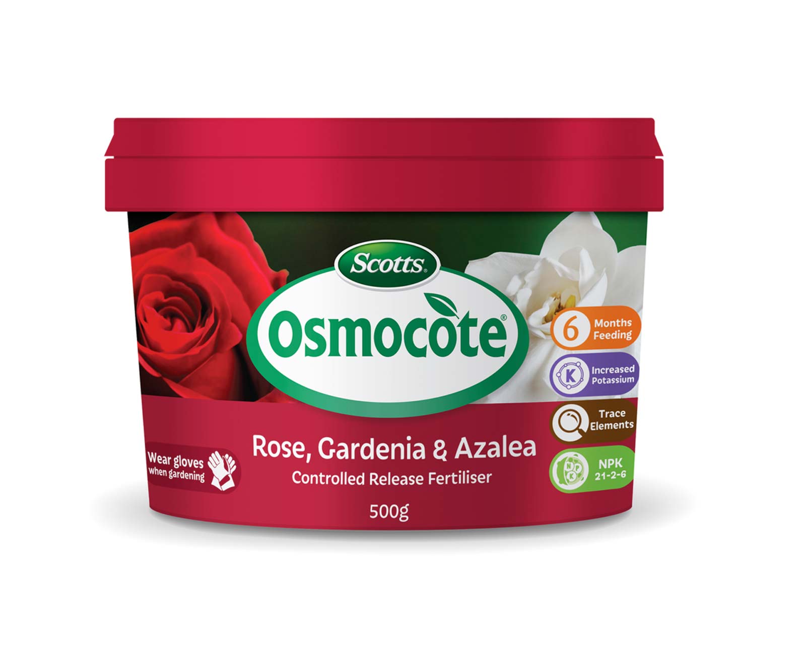 Osmocote Rose, Gardenia, Azalea and Camellia Food 500g pack