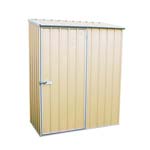 Eco-Nomy Single Door Space Saver Shed Kit 1.52m x .78m x 1.95m ABSCO