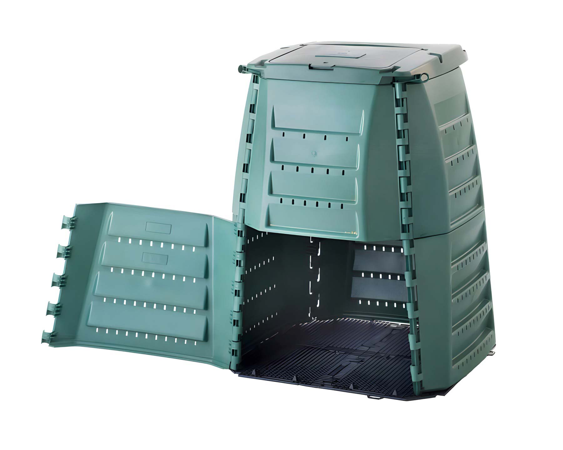 Thermo-Star 600 litre composter with soil fence fitted