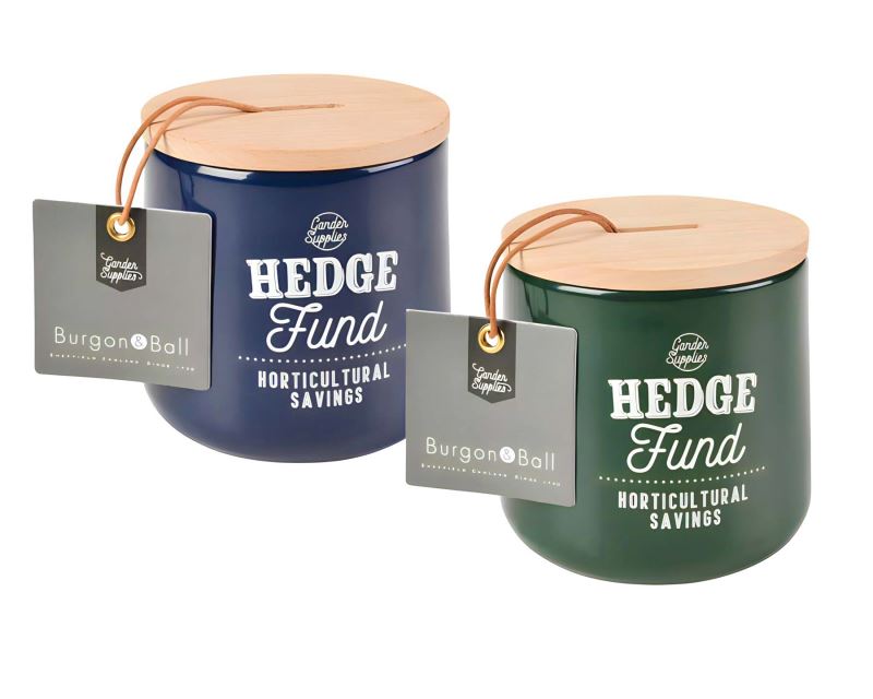 Hedge Fund Money Boxes - Atlantic Blue and Frog - Burgon & Ball