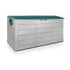 Outdoor storage box 290 litre - green accent