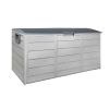 Outdoor storage box 290 litre - grey accent