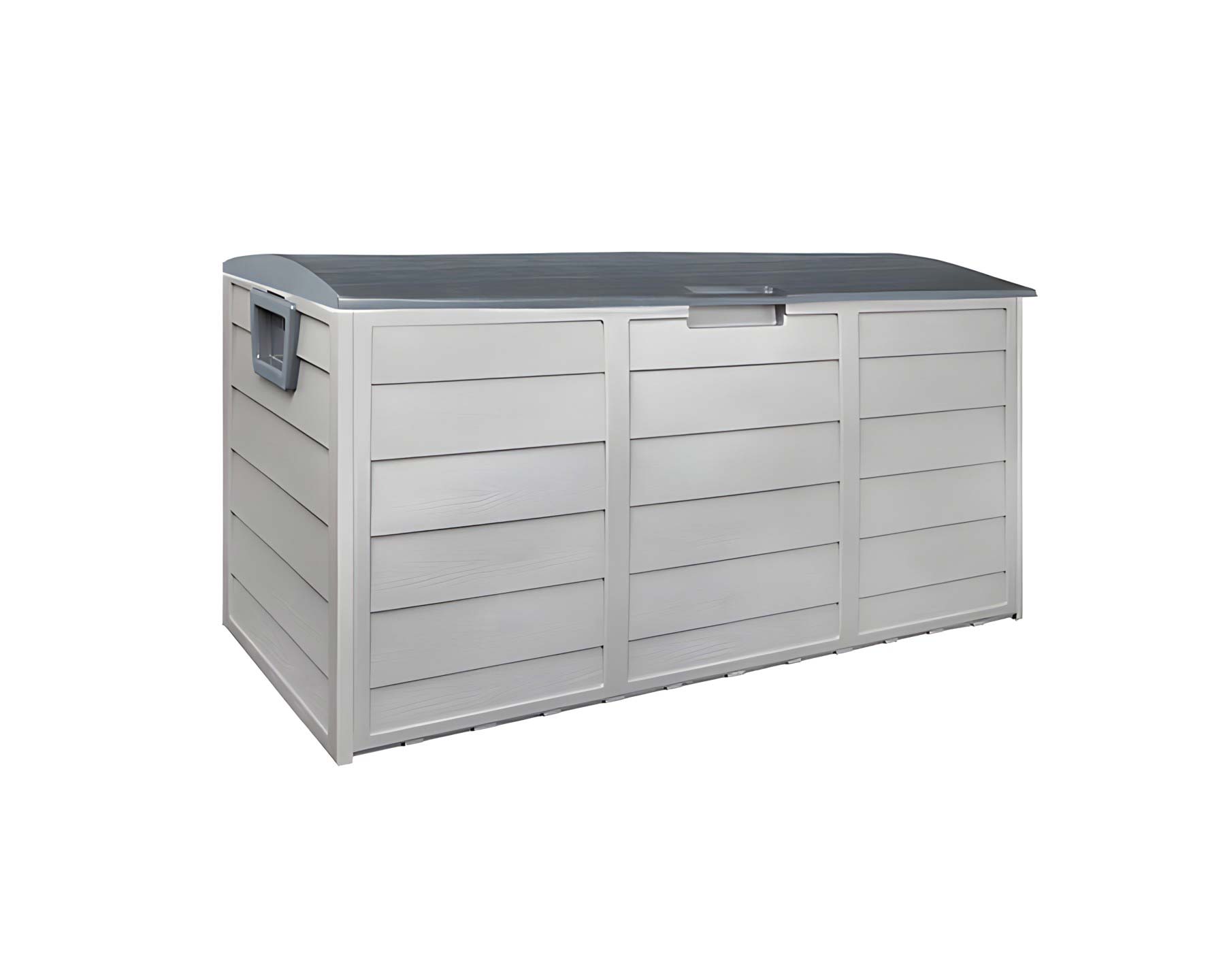 Outdoor storage box 290 litre - grey accent