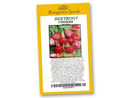 Beetroot Chioggia seeds from Rangeview of Tasmania