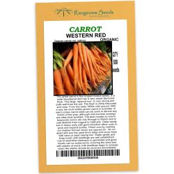 Carrot Western Red - Rangeview Seeds