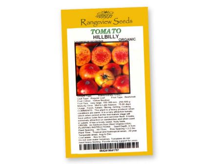 Tomato Hillbilly - Rangeview Seeds, Tasmania