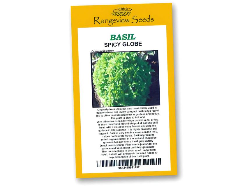 Basil Spicy Globe - Rangeview Seeds