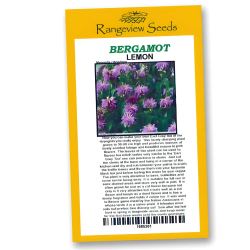 Bergamot Lemon - Rangeview Seeds