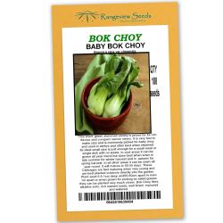 Bok Choy - Baby Bok Choy - Rangeview Seeds