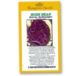 Bush Beans Royal Burgundy - Rangeview Seeds