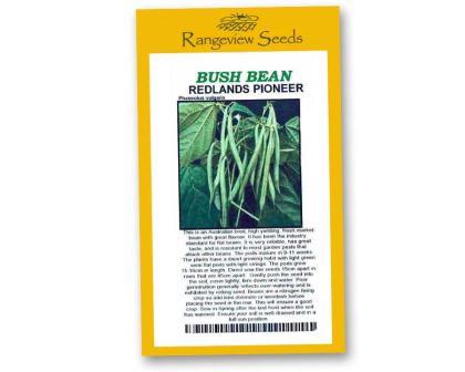 Bush Beans Redlands Pioneer - Rangeview Seeds