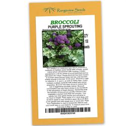 Broccoli Purple Sprouting - Rangeview Seeds 