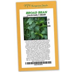 Broad Beans Coles Early Dwarf - Rangeview Seeds