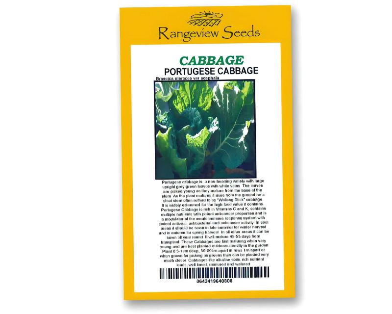 Portugese Cabbage - Rangeview Seeds