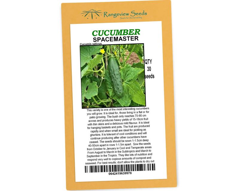 Cucumber Spacemaster - Rangeview Seeds