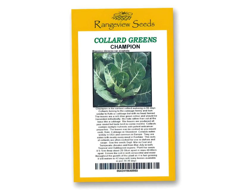 Collard Greens Champion - Rangeview Seeds