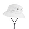Bucket Hat comes in three colours - this is White