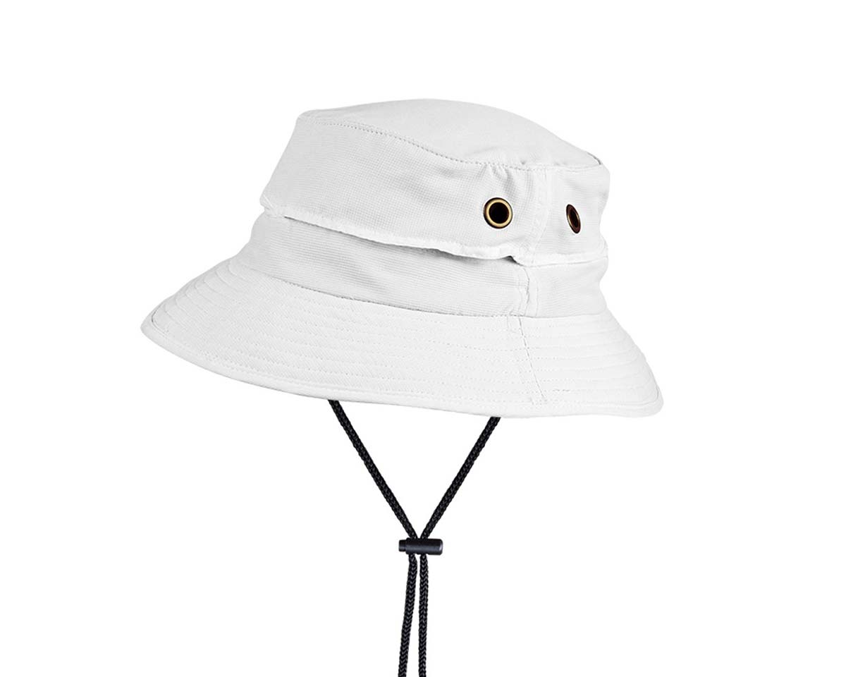 Bucket Hat comes in three colours - this is White