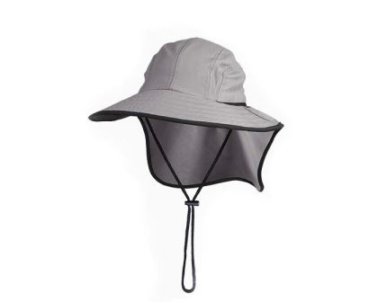 Flap Hat comes in two colours - this is Silver