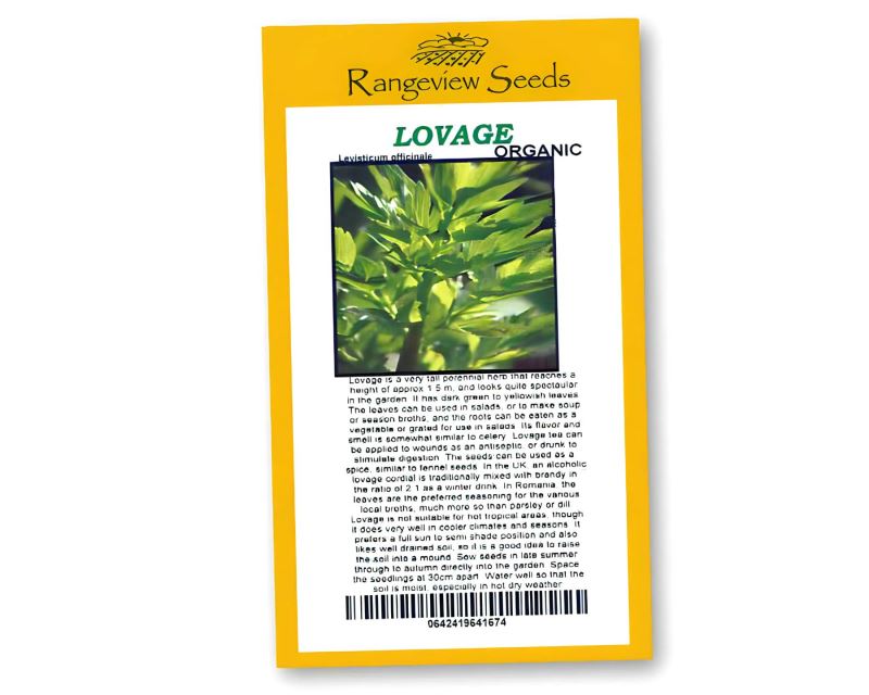 Lovage - Rangeview Seeds