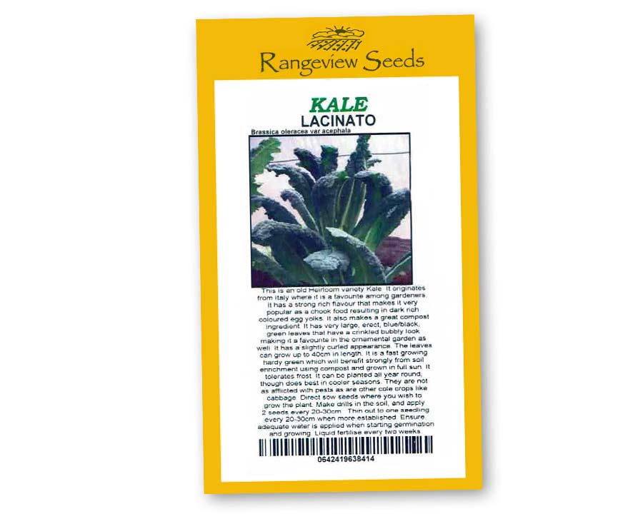 Kale Lacinato - Rangeview Seeds