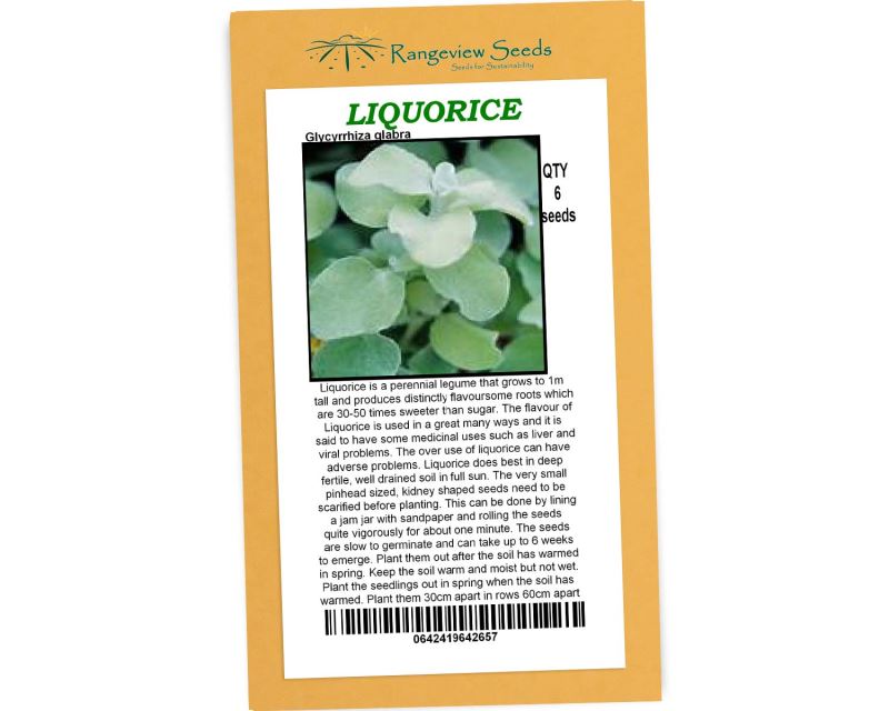 Liquorice - Rangeview Seeds