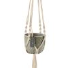 Macrame hanger with attactive glazed pot - New from Burgon and Ball