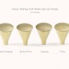 Range of Brass Round Potting Roses for Haws Warley Fall watering cans