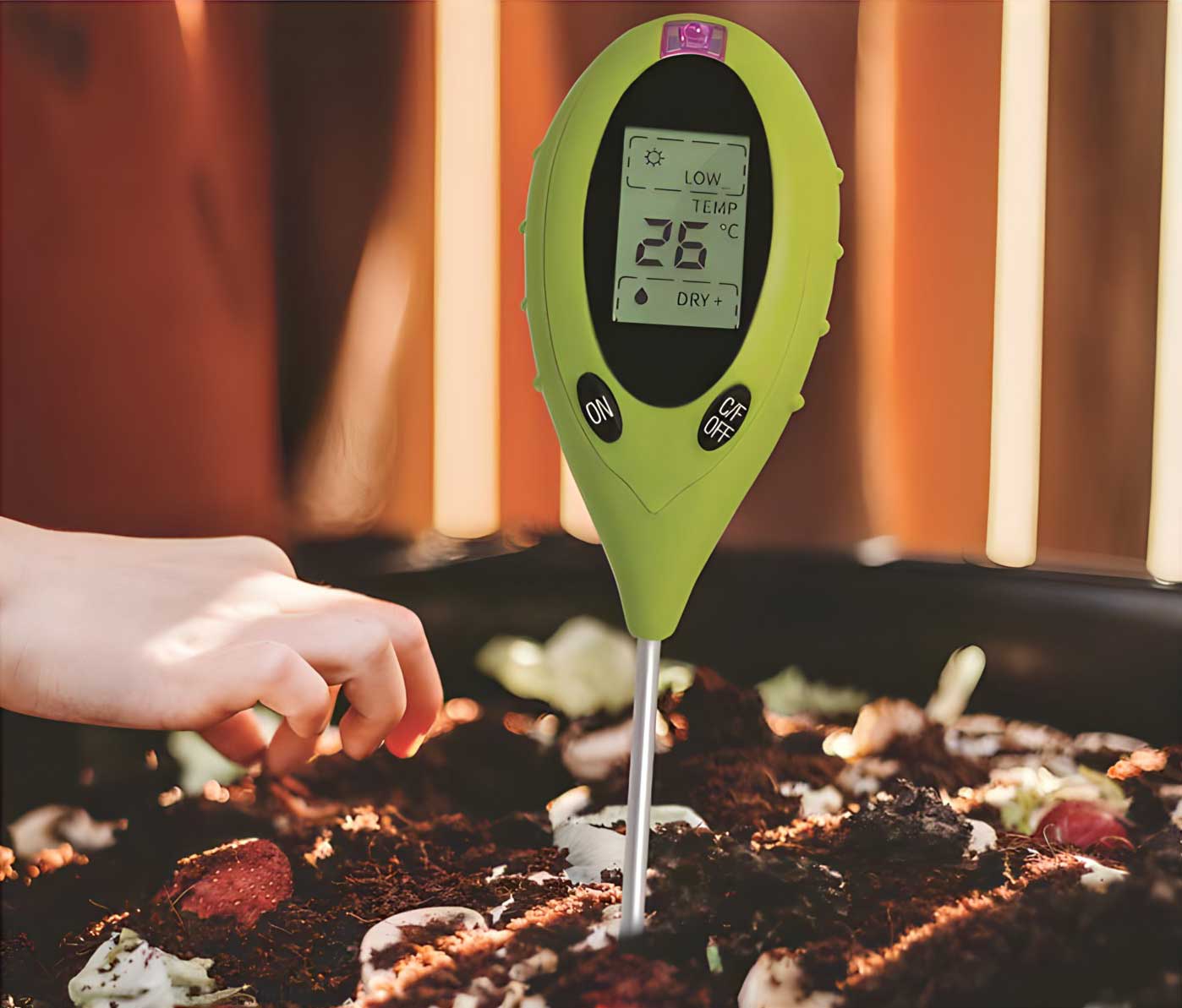 Tumbleweed - pH Tester designed to monitor pH of Garden Beds, Compost and Worm Farms