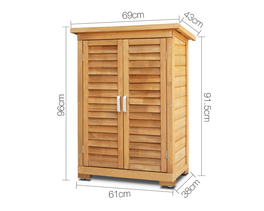 Wooden Garden Cabinet