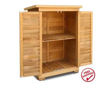 Wooden Garden Cabinet