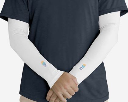 White - Sun Protection Sleeves