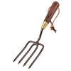 Round Tined Fork part of the new National Trust range of garden tools by Burgon and Ball