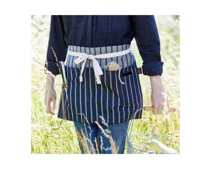 Waist Apron made of strong cotton ticking - Sophie Conran