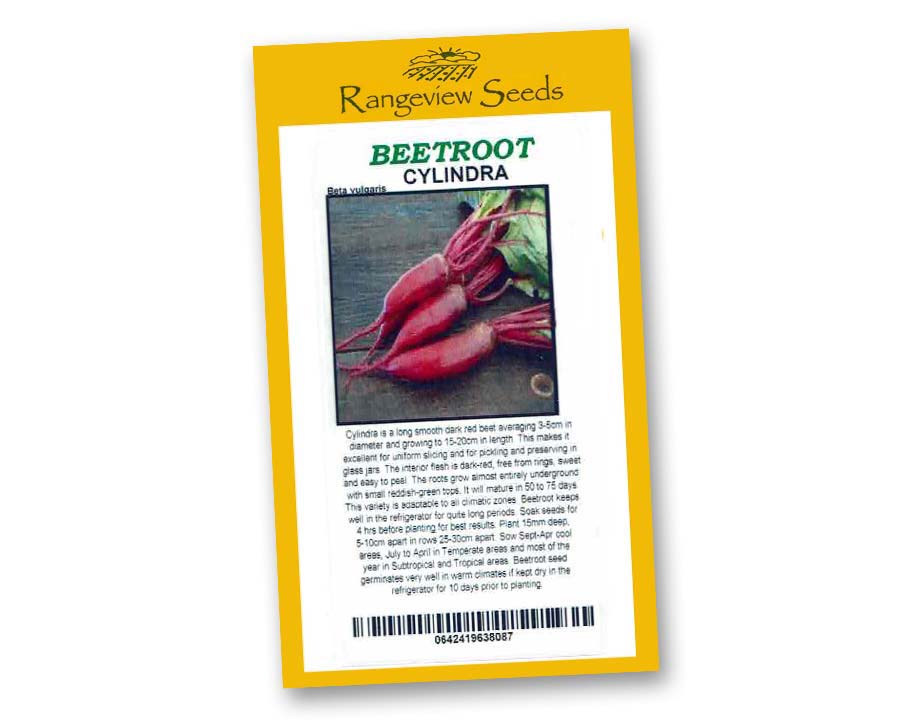 Beetroot Cylindra - Rangeview Seeds