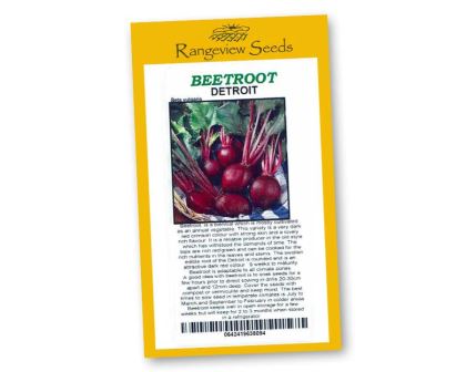Beetroot Detroit Rangeview Seeds