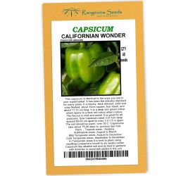 Capsicum Californian Wonder - Rangeview Seeds
