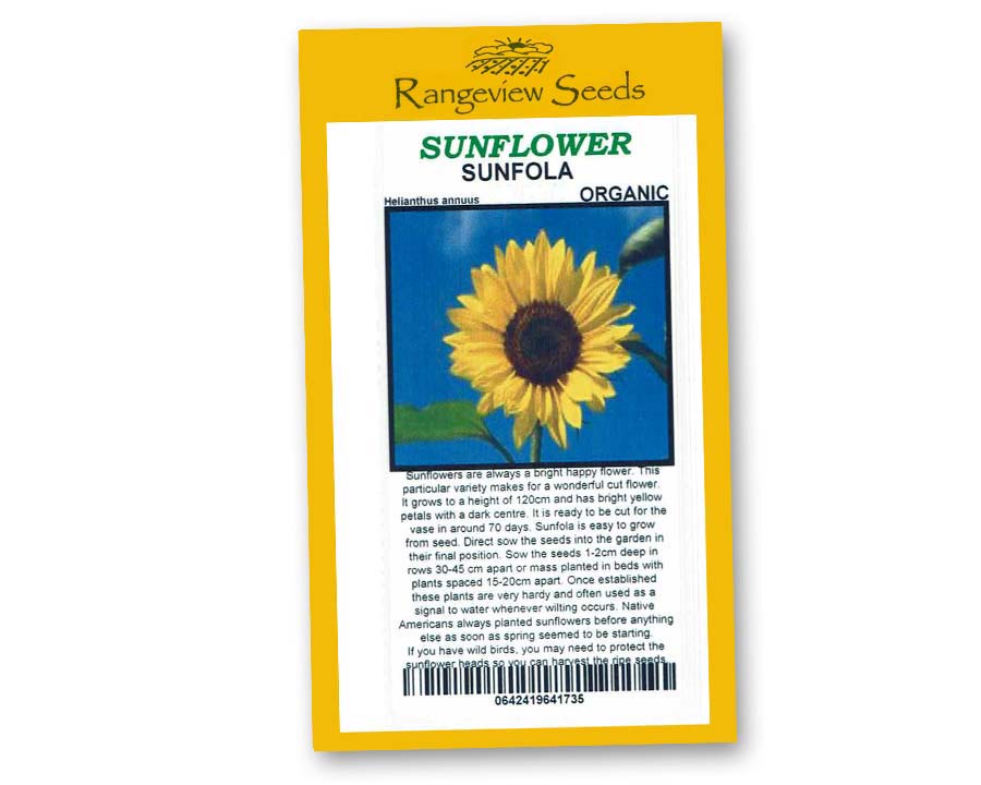 Sunflower Sunfola - Rangeview Seeds