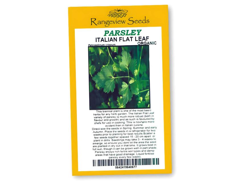 Parsley Italian Flat Leafed - Rangeview Seeds