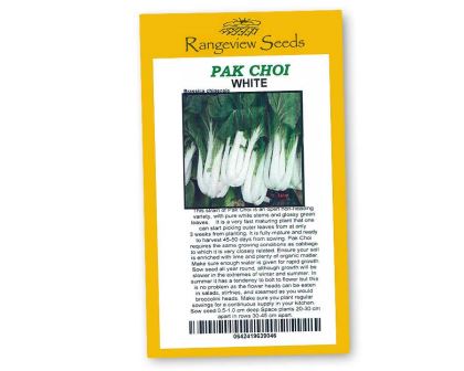 Pak Choi White - Rangeview Seeds
