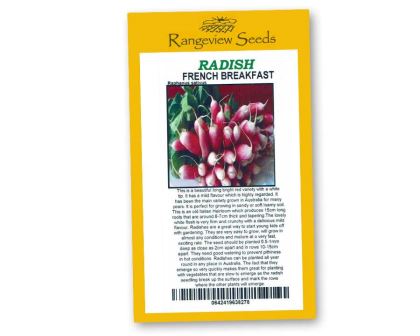 Radish French Breakfast - Rangeview Seeds