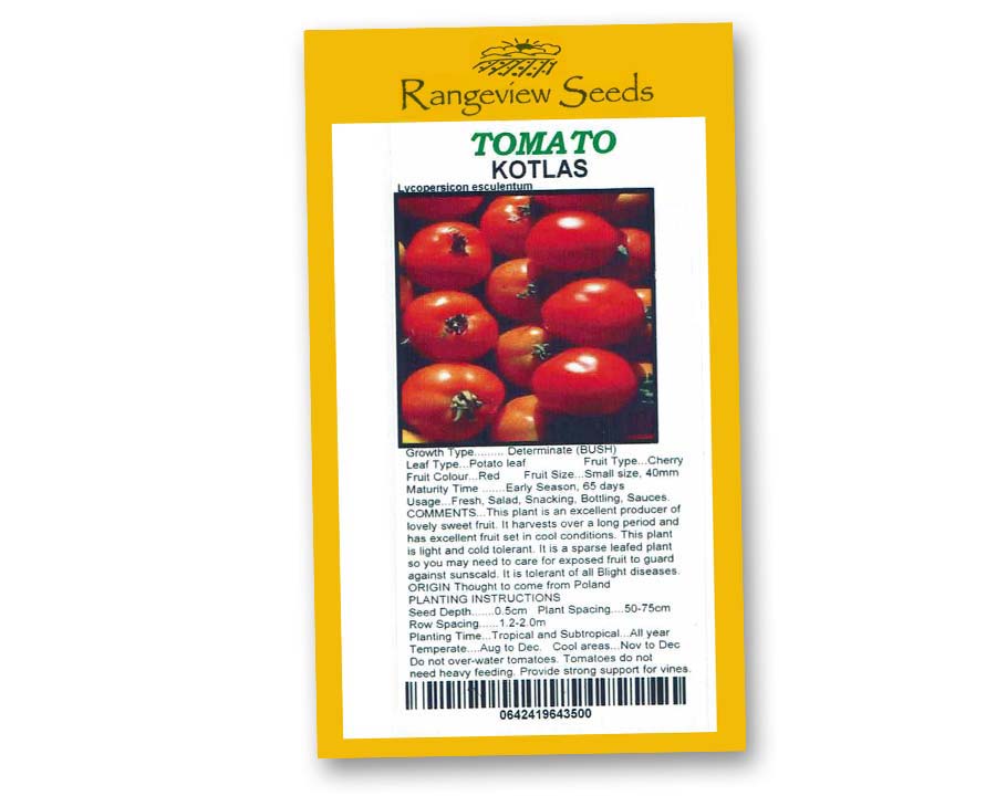 Tomato Kotlan - Rangeview Seeds