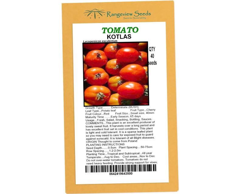 Tomato Kotlan - Rangeview Seeds