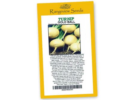 Turnip Gold Ball - Rangeview Seeds